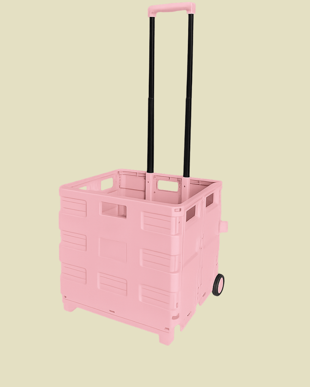 Carrito plegable multiusos + Bolso de tocuyo con fuelle 📦